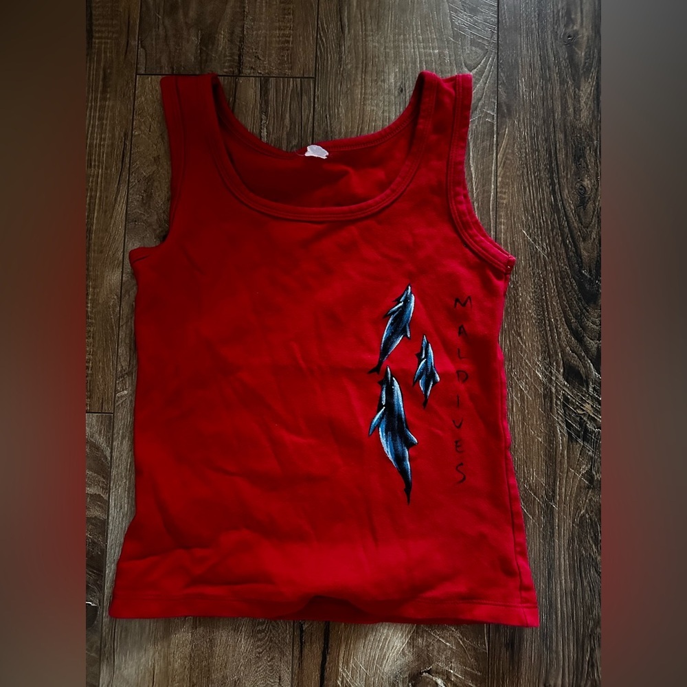 Dolphin tank top size 10